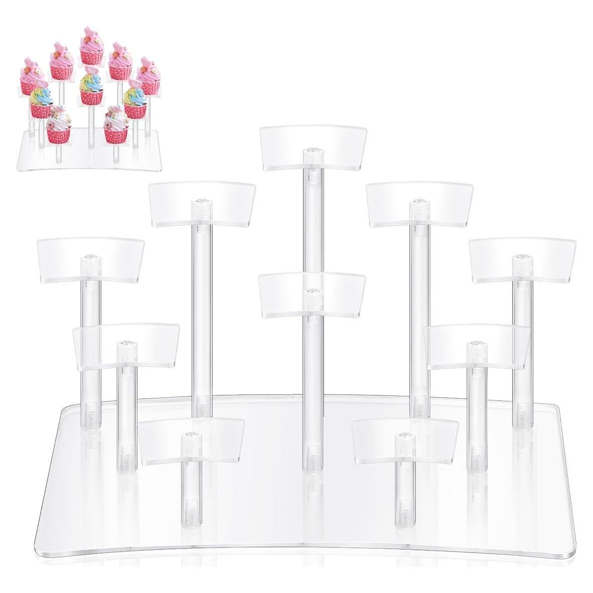 Soporte de Exhibición Acrílico Kithing 10 Niveles 16 cm