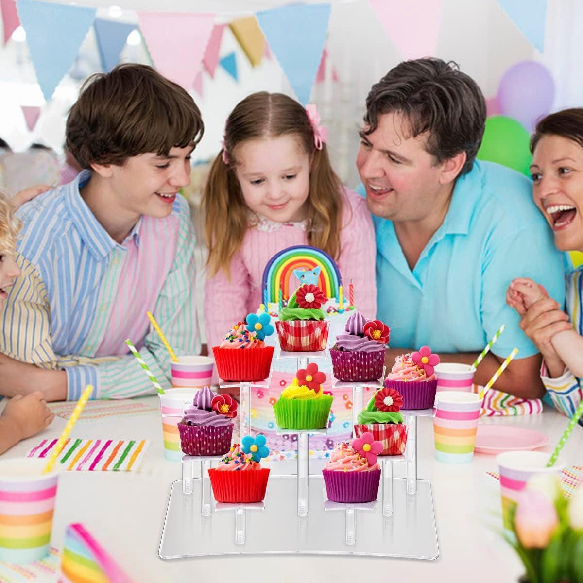 Soporte de Exhibición Acrílico Kithing 10 Niveles 16 cm