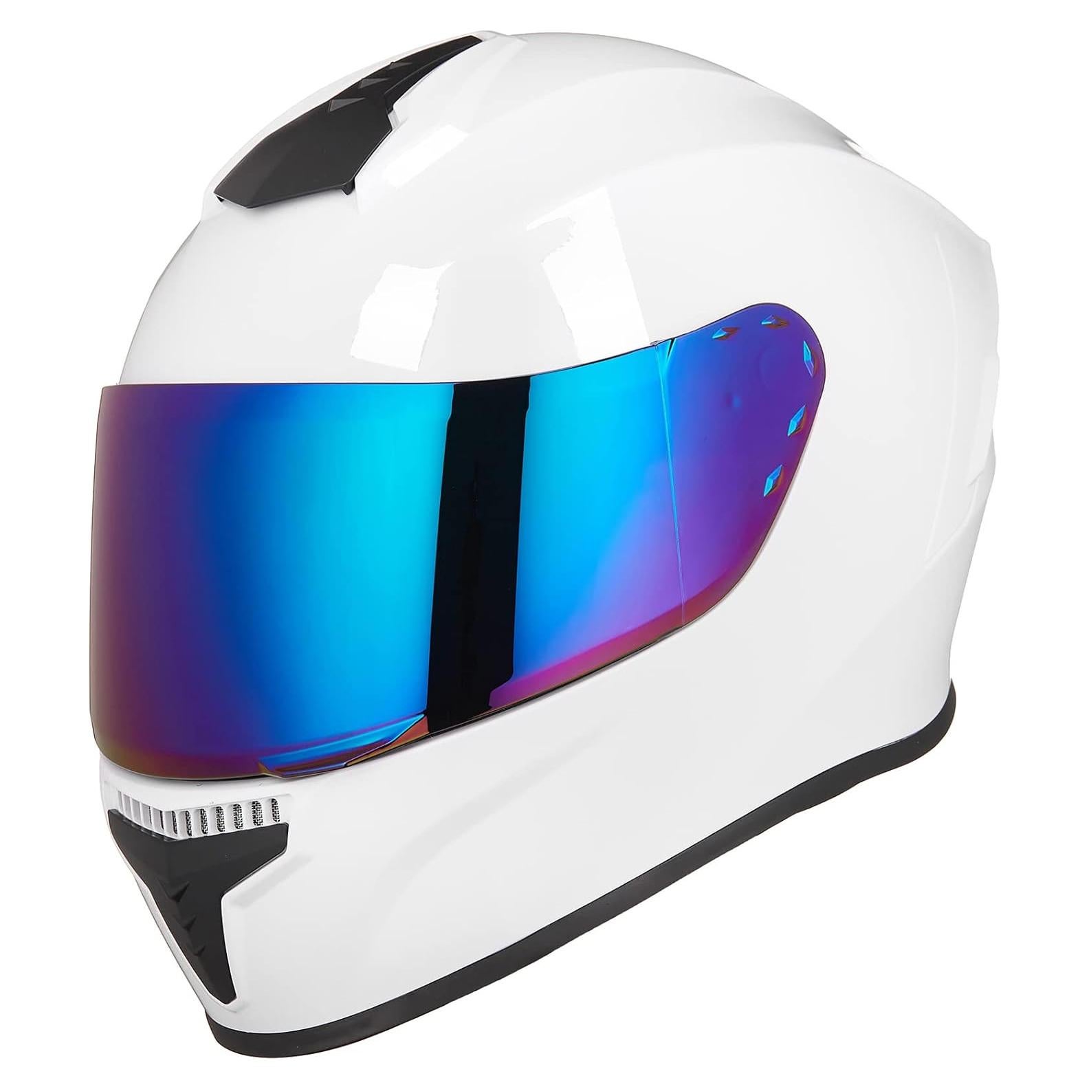 Casco Integral AUBOA MD-813 Negro Brillante Unisex