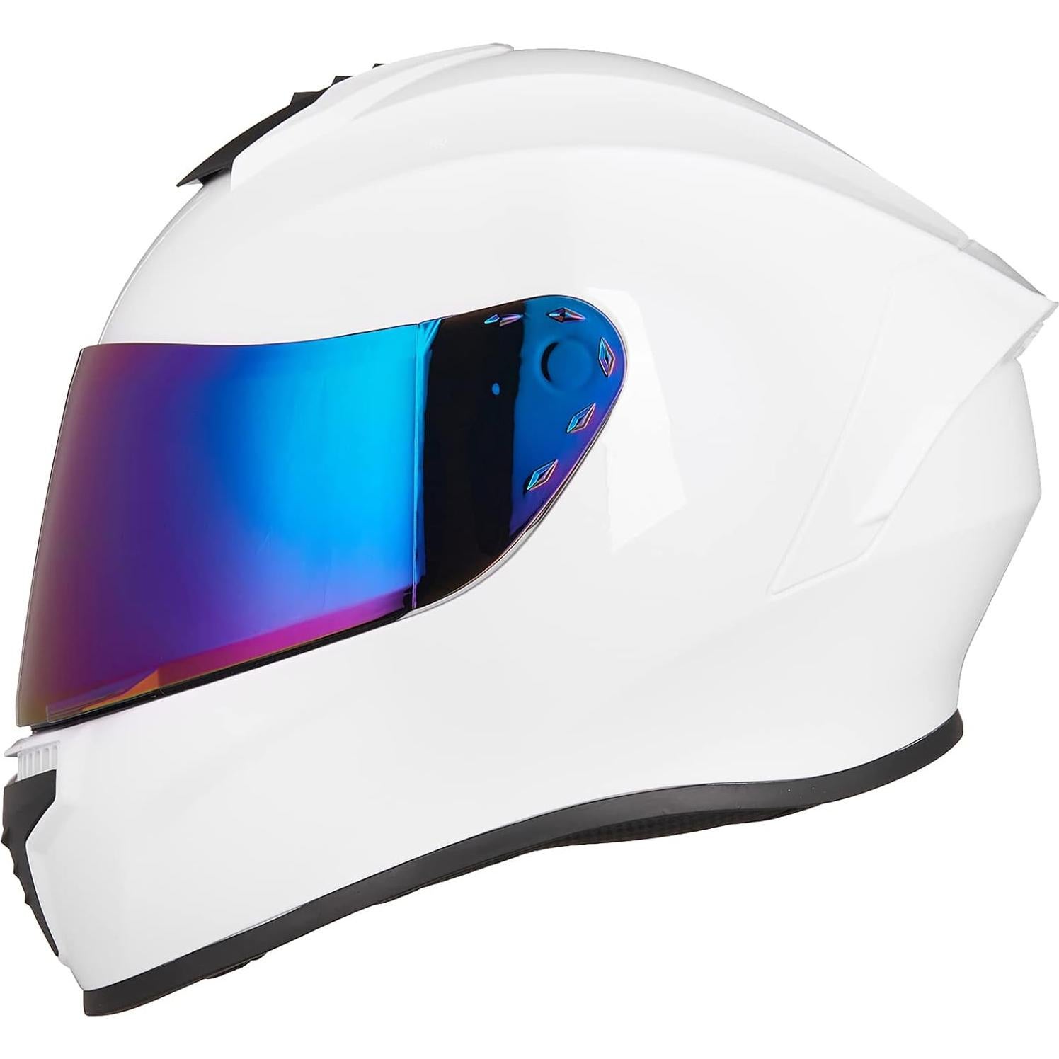 Casco Integral AUBOA MD-813 Negro Brillante Unisex