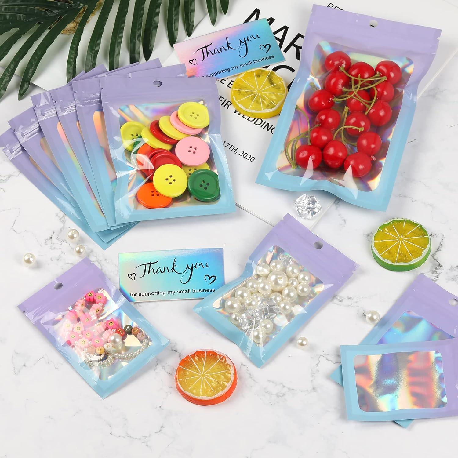 120 Bolsas Mylar Reutilizables AMCEMIC a Prueba de Olores