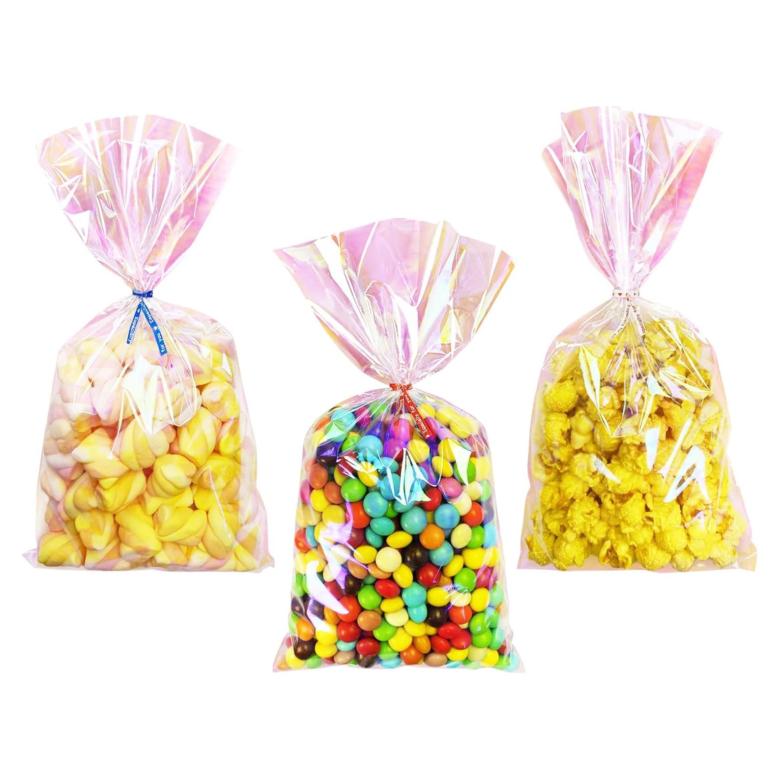 Bolsas de Celofán Holográficas Yotelab 15x30 cm - 100 Piezas