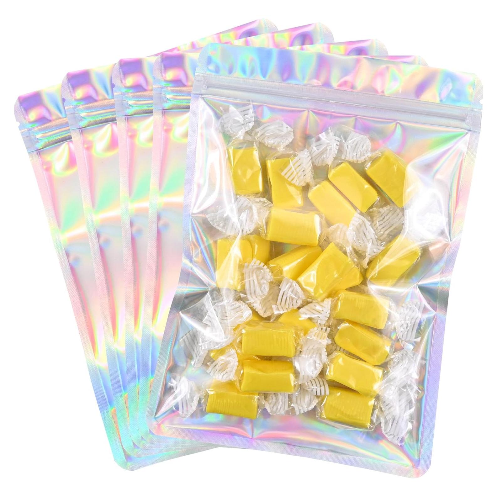 Bolsa de Mylar Reutilizable Millefiore 100 Unidades Holográfico 6.1x10.2cm