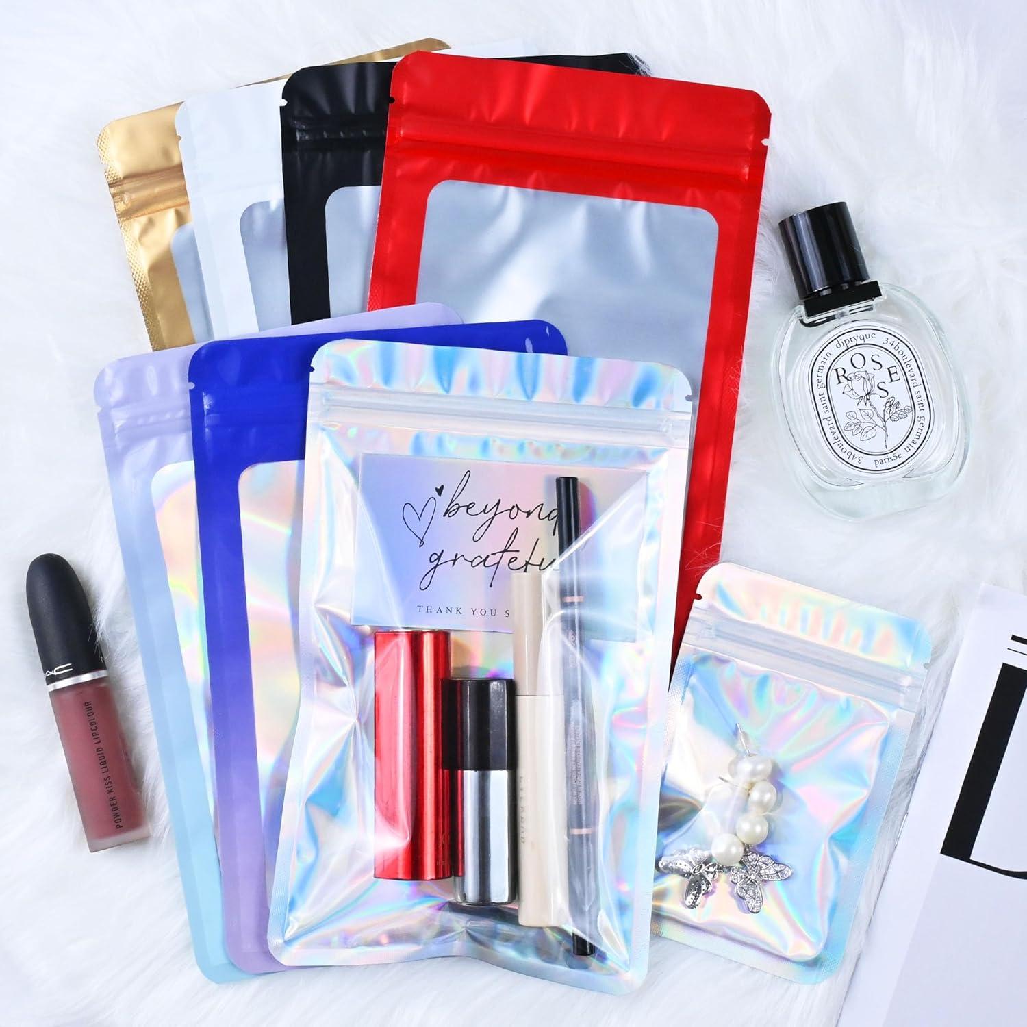 Bolsa de Mylar Reutilizable Millefiore 100 Unidades Holográfico 6.1x10.2cm