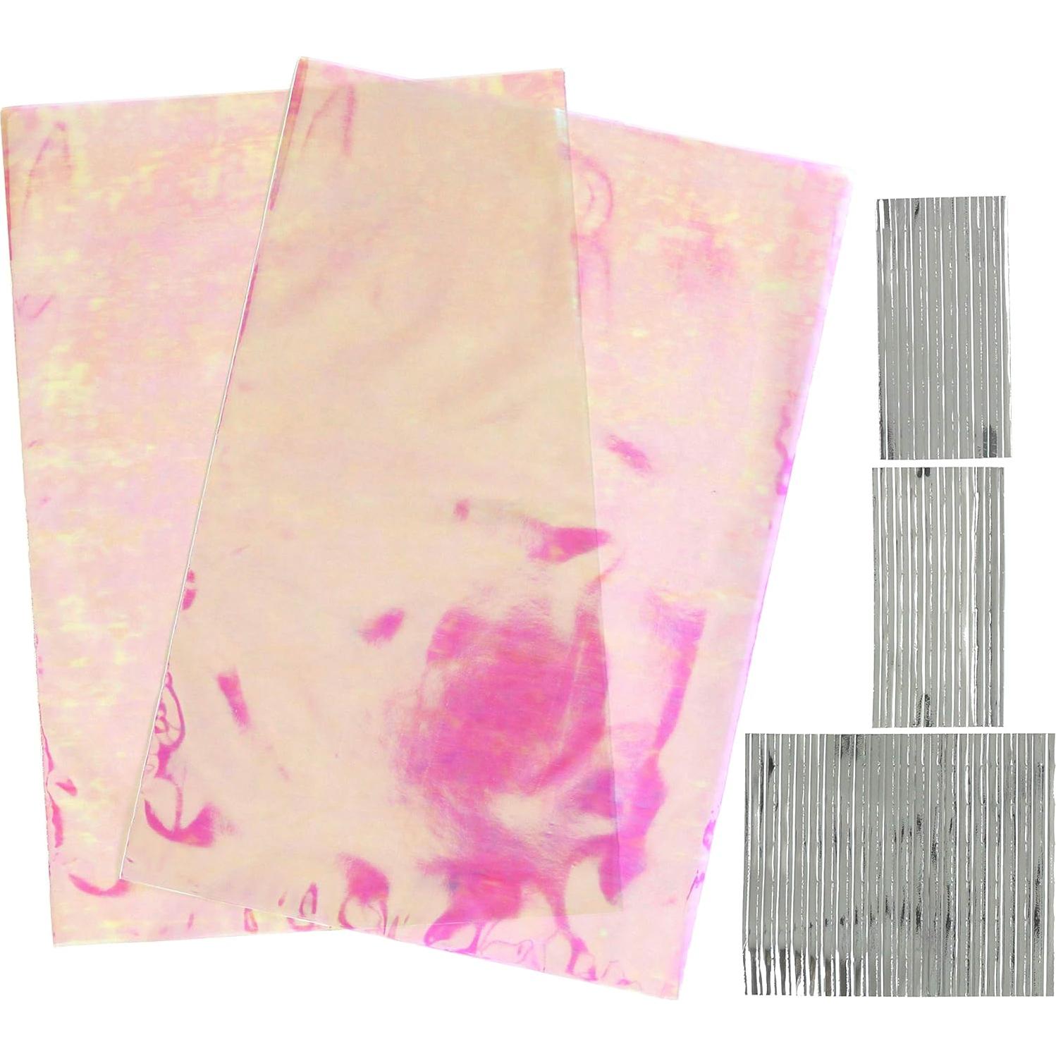 Bolsas de Celofán Iridiscentes Iconikal 100 Unidades 15x22 cm