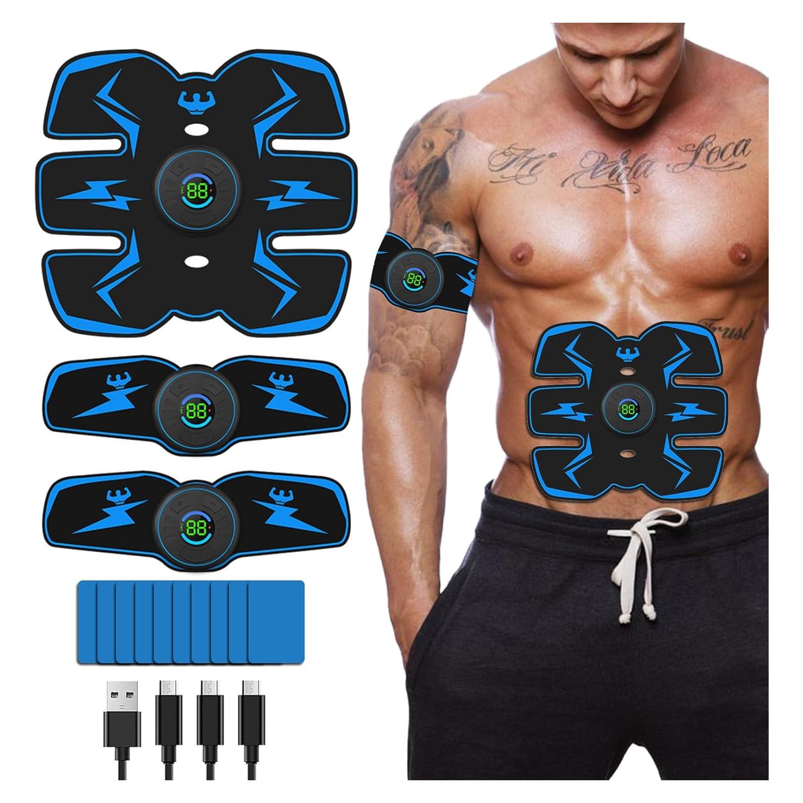 Estimulador Muscular Zomhaos MHD TENS 3 en 1 Abdominales