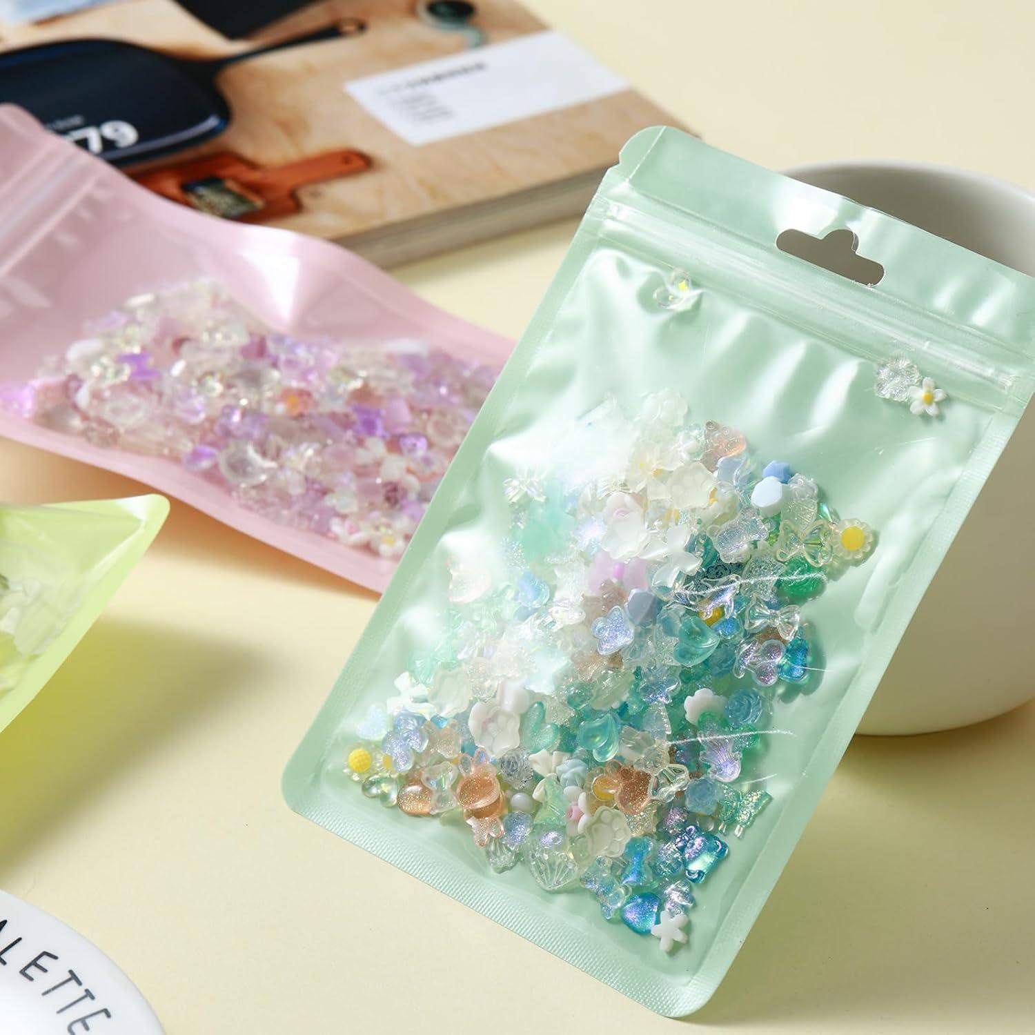 150 Bolsas Mylar Amarillas GcFoir 12.7x20.3 cm Reutilizables