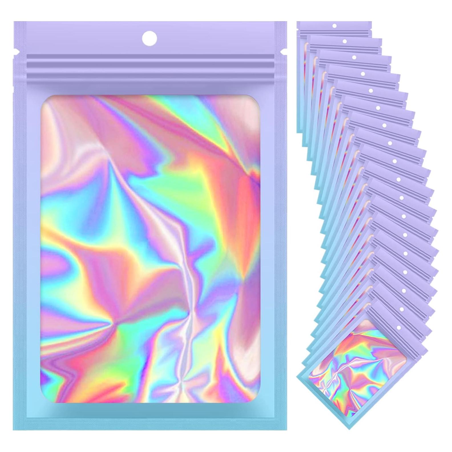 Bolsas Mylar Reutilizables LoraLosa 100 Piezas 7.6x10.2 cm