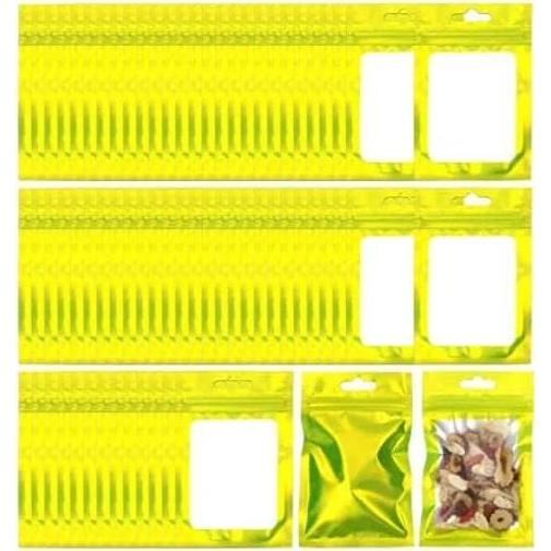 200 Bolsas de Mylar Auhafaly 12x7.5cm Reutilizables Azul