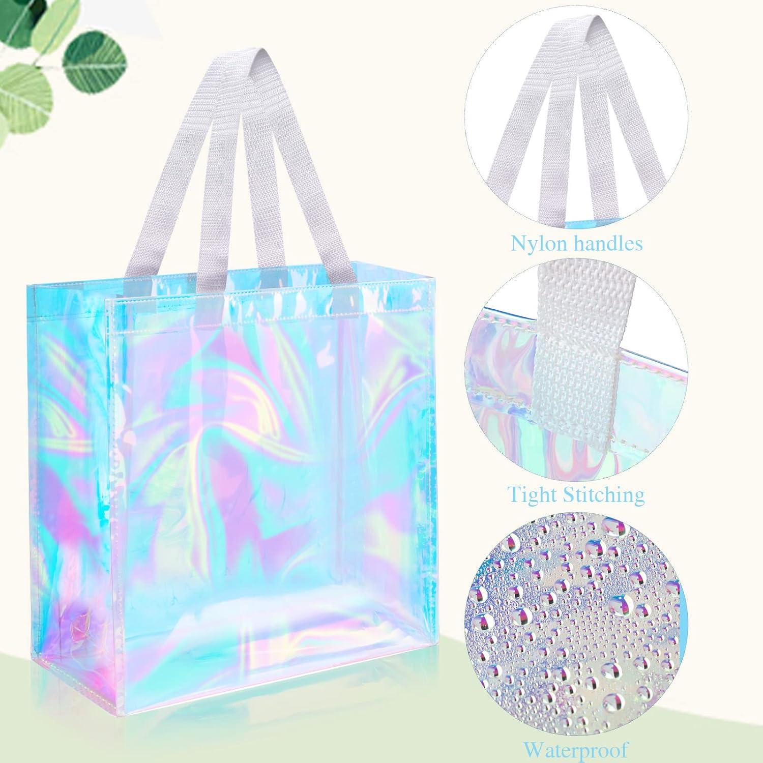 Bolsa Tote Transparente Eccliy 30 Pack 30x30x15 cm PVC