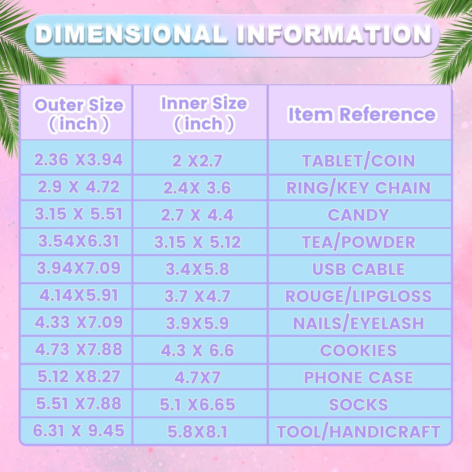 Paquete de 100 bolsas resellables Mstar Pack 6x10 cm holográficas