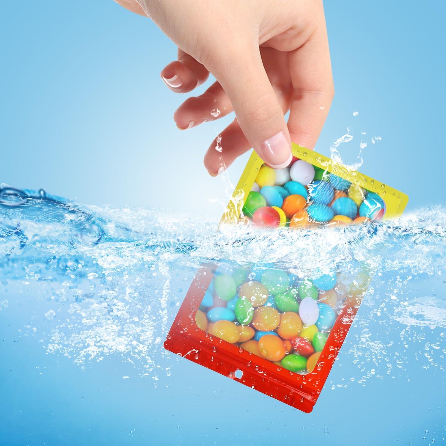 Paquete de 100 bolsas resellables Mstar Pack 6x10 cm holográficas