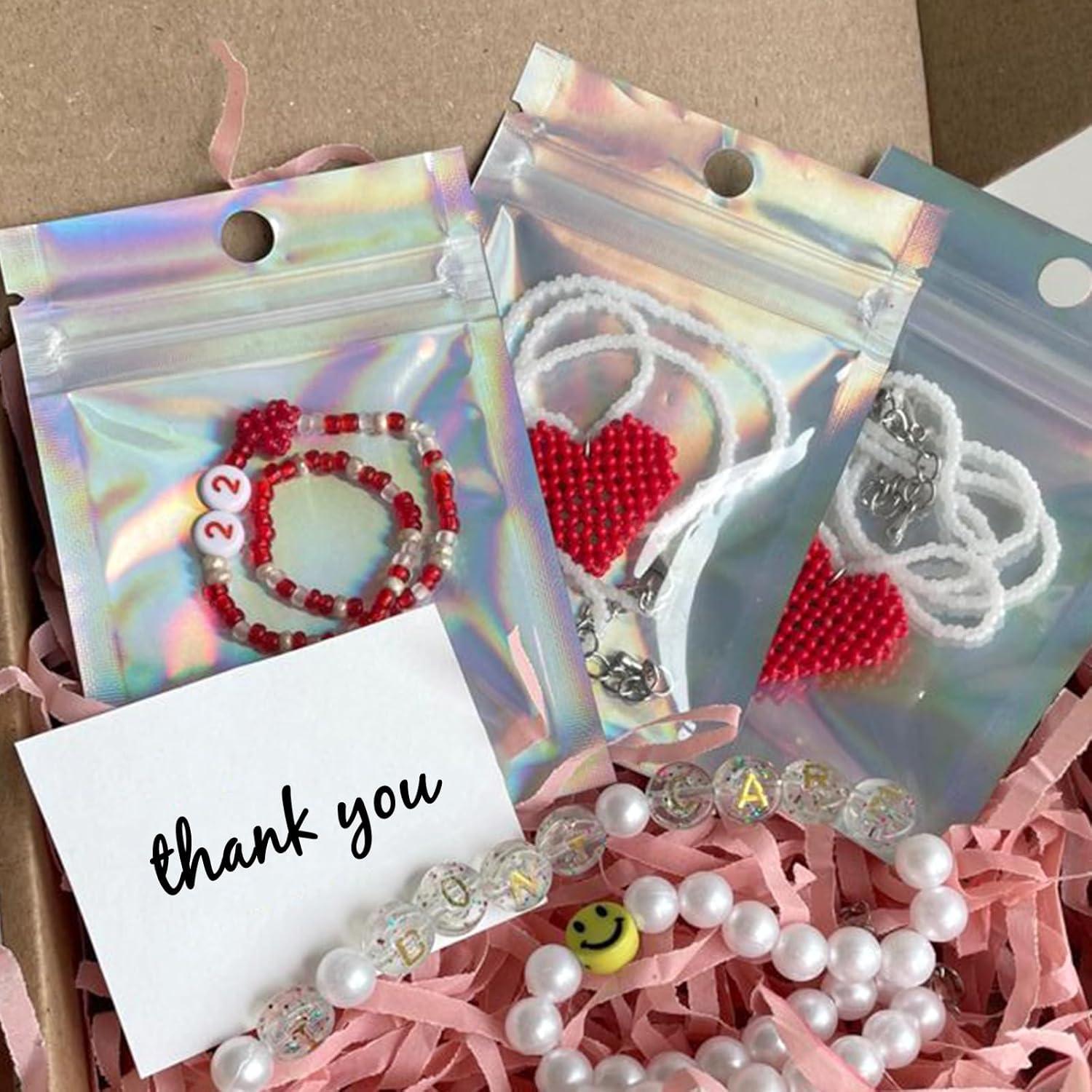 Bolsas Mylar Holográficas 100 Pcs Joycraft 7x10 cm Reutilizables