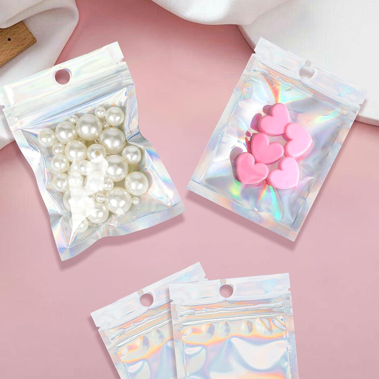 Bolsas Mylar Holográficas 100 Pcs Joycraft 7x10 cm Reutilizables