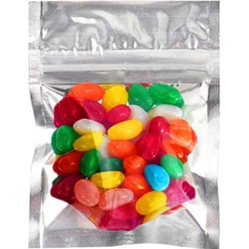 200 Bolsas Mylar Reutilizables Xinhongo 7.6x10.2 cm Plata