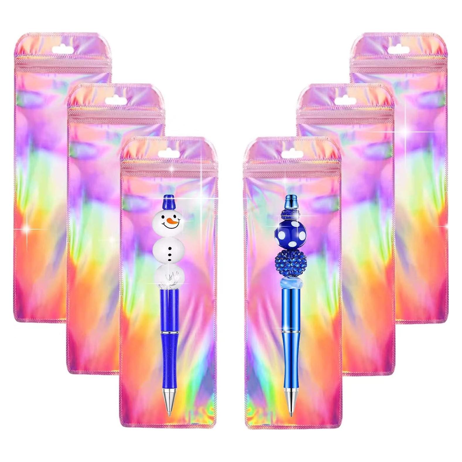 Paquete de 100 Bolsas Reutilizables KALOVISEN Holográficas 6x18.5cm