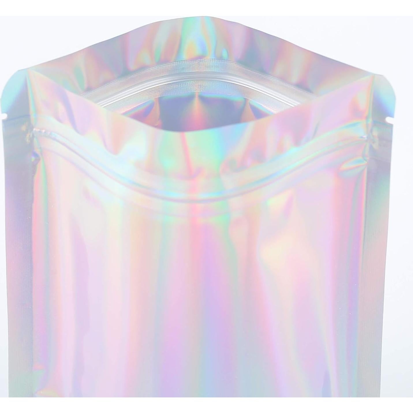 Bolsas de Empaque Reutilizables QQ Studio 14x20cm Holográficas