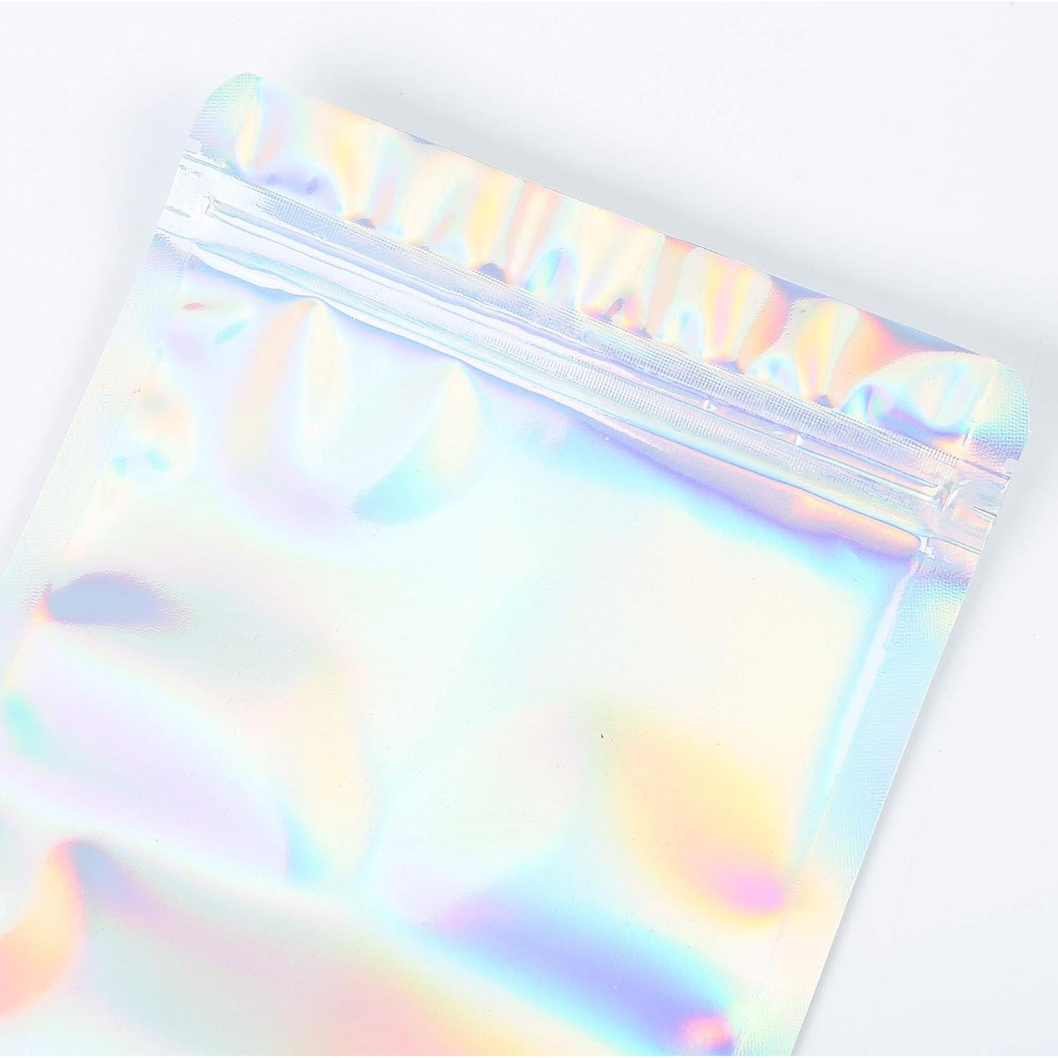 Bolsas de Empaque Reutilizables QQ Studio 14x20cm Holográficas