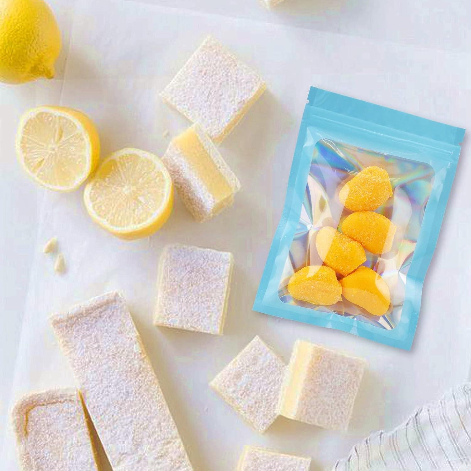 YOTOZU 100 Bolsas Holográficas Reutilizables 11.9x19.8 cm