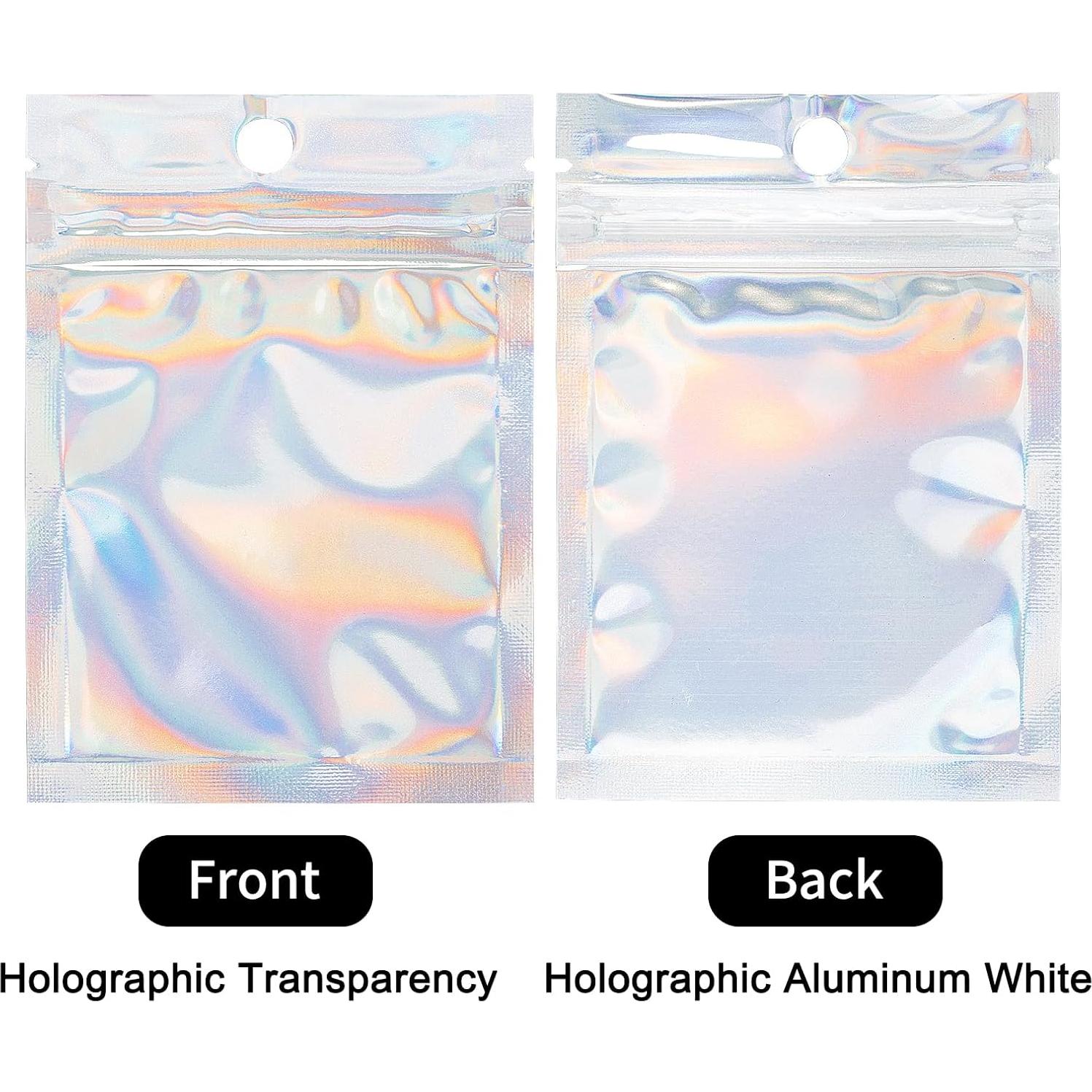 Bolsas Mylar Reutilizables Joycraft 100pcs 10x15cm Holográficas