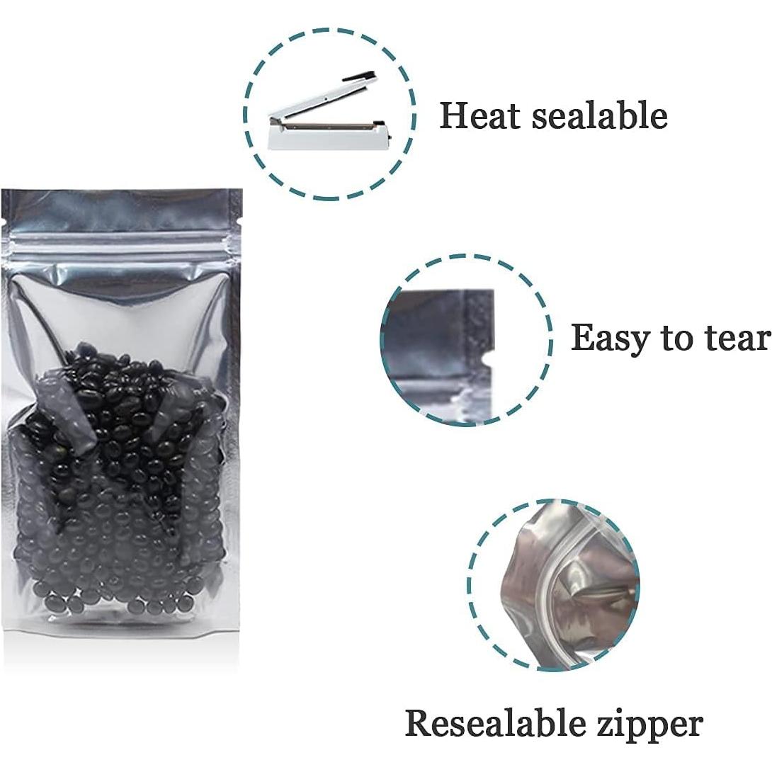 Bolsas de Empaque Reutilizables FERENLI 100 Piezas 12x17 cm