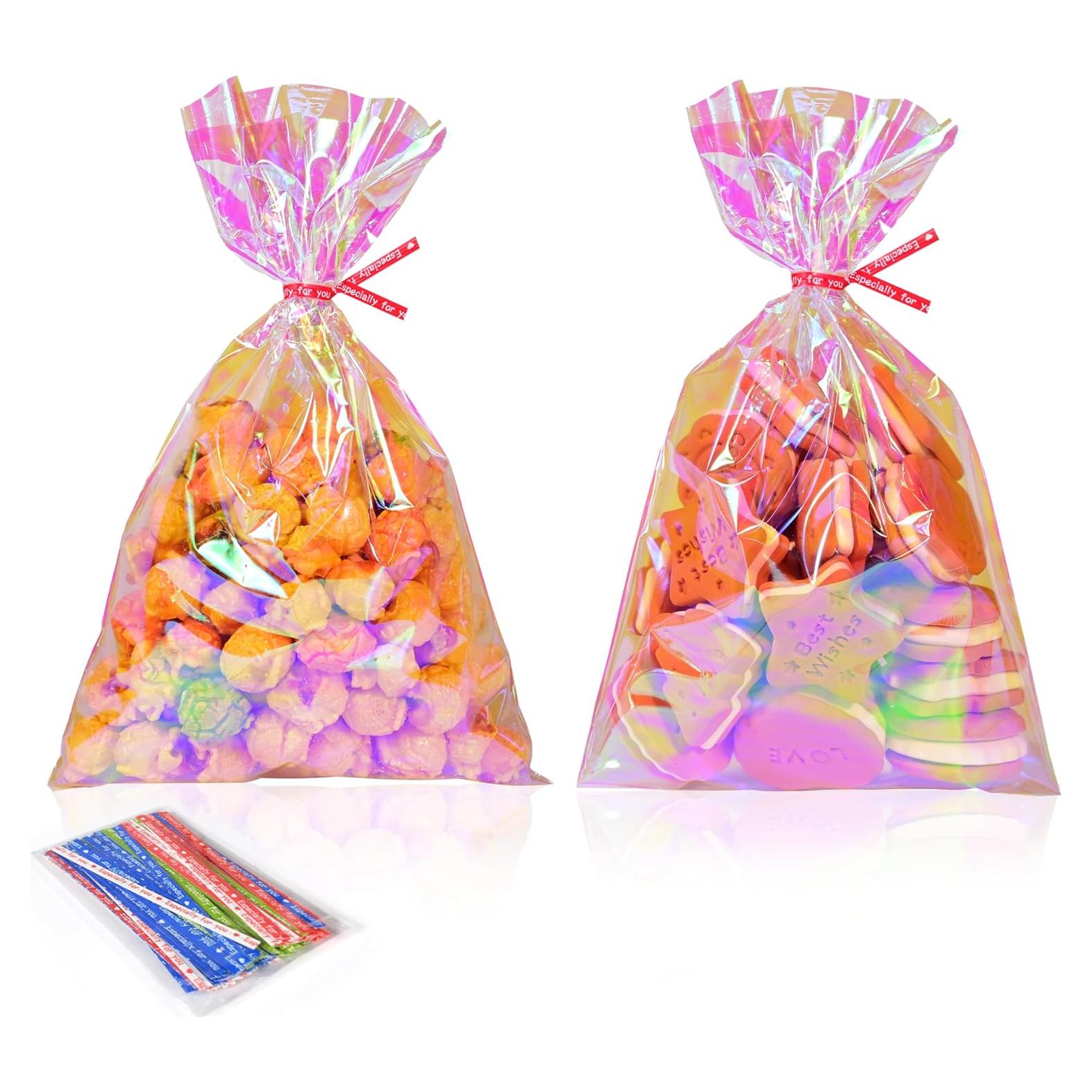Bolsas de Celofán Holográficas PACKSISTER 15.24x22.86 cm 100 Pcs