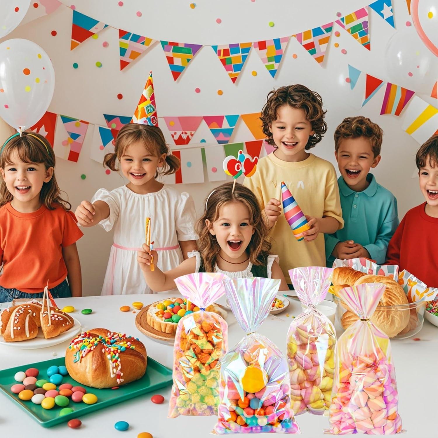 Bolsas de Celofán Holográficas PACKSISTER 15.24x22.86 cm 100 Pcs