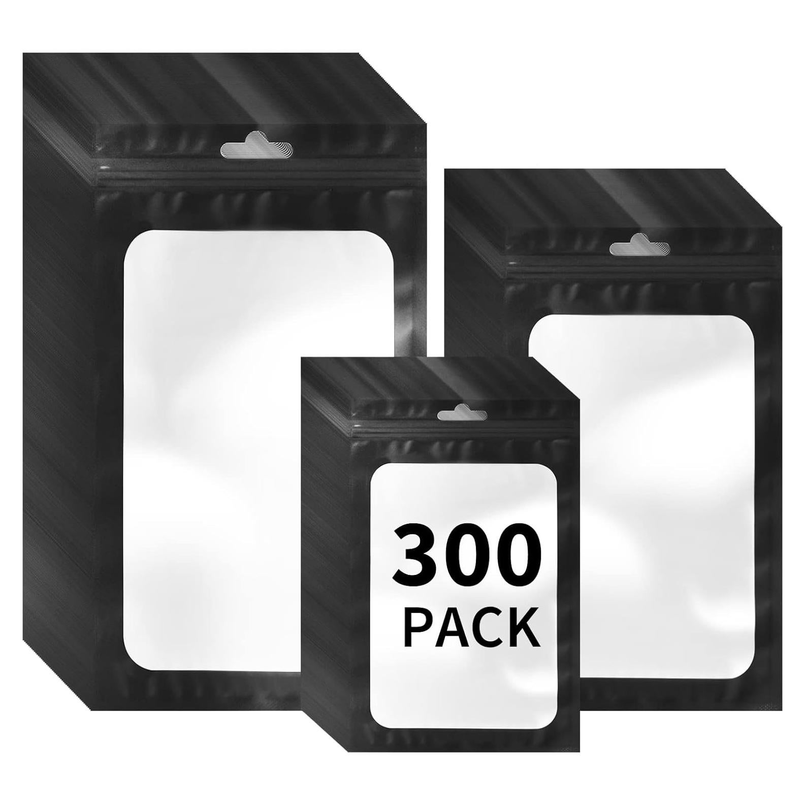 300 Bolsas Mylar Reutilizables Babyfond 3 Tamaños a Prueba de Olores