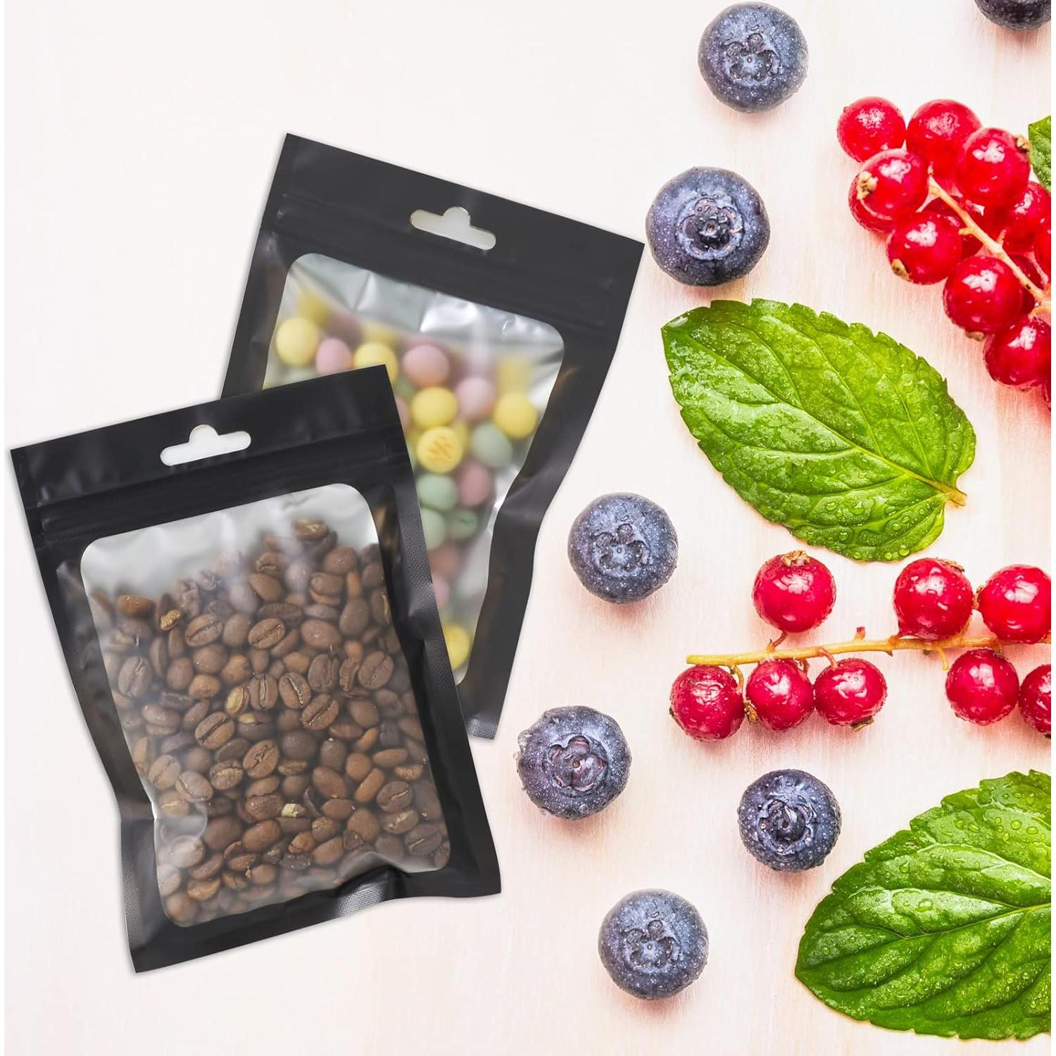 300 Bolsas Mylar Reutilizables Babyfond 3 Tamaños a Prueba de Olores