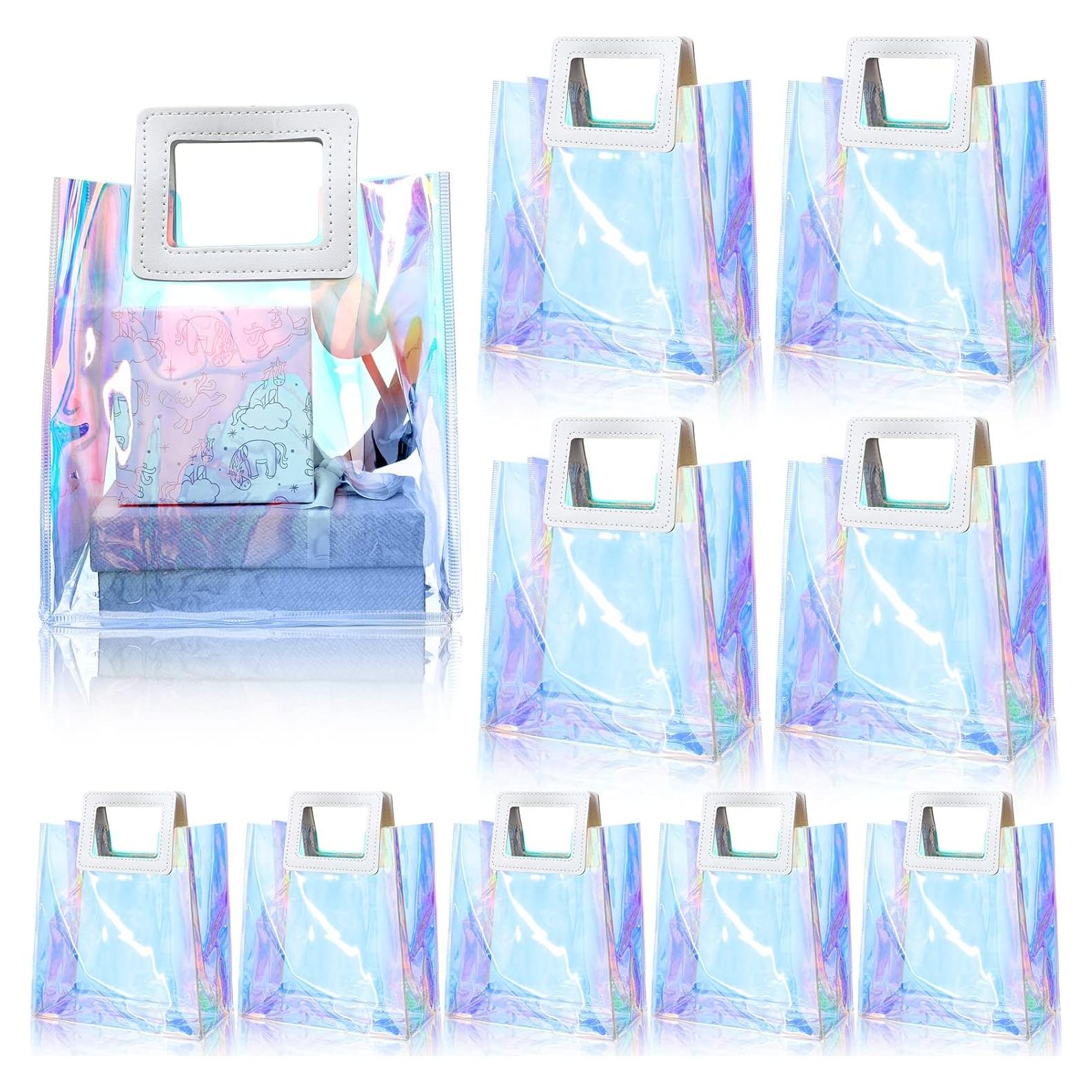 Cindeer 20 Bolsas de Regalo Iridiscentes 18x10x20 cm