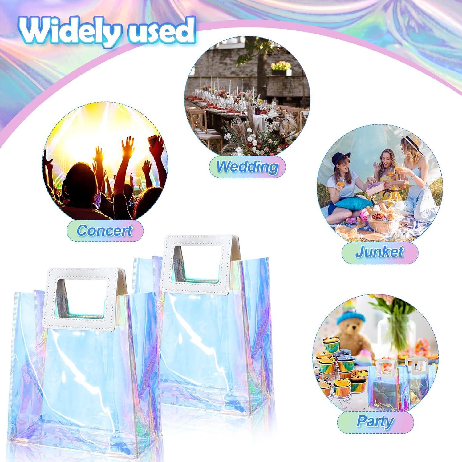 Cindeer 20 Bolsas de Regalo Iridiscentes 18x10x20 cm