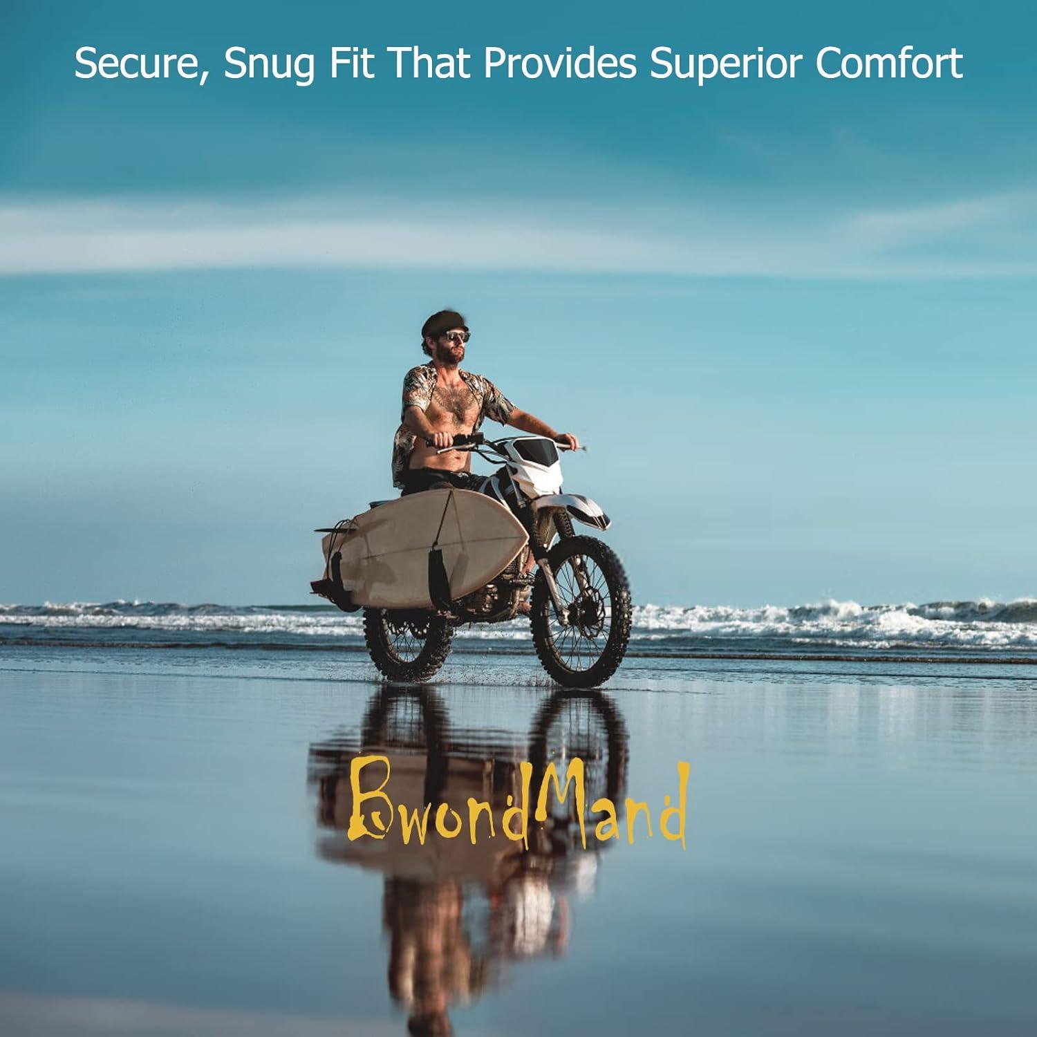 Casco de Motocicleta BwondMand TK-2-B Negro Mate Mediano