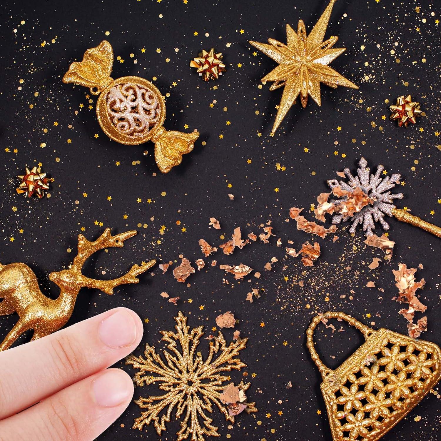 240 Hojas de Oro Imitación Multicolor 8x8.5cm Xthrotsenk