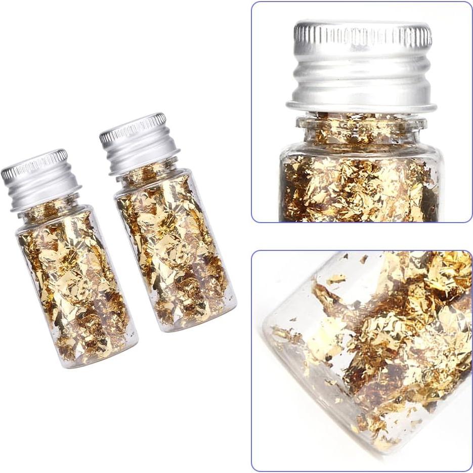 Hoja de Oro Comestible Lwuey 10g para Decoración de Pasteles