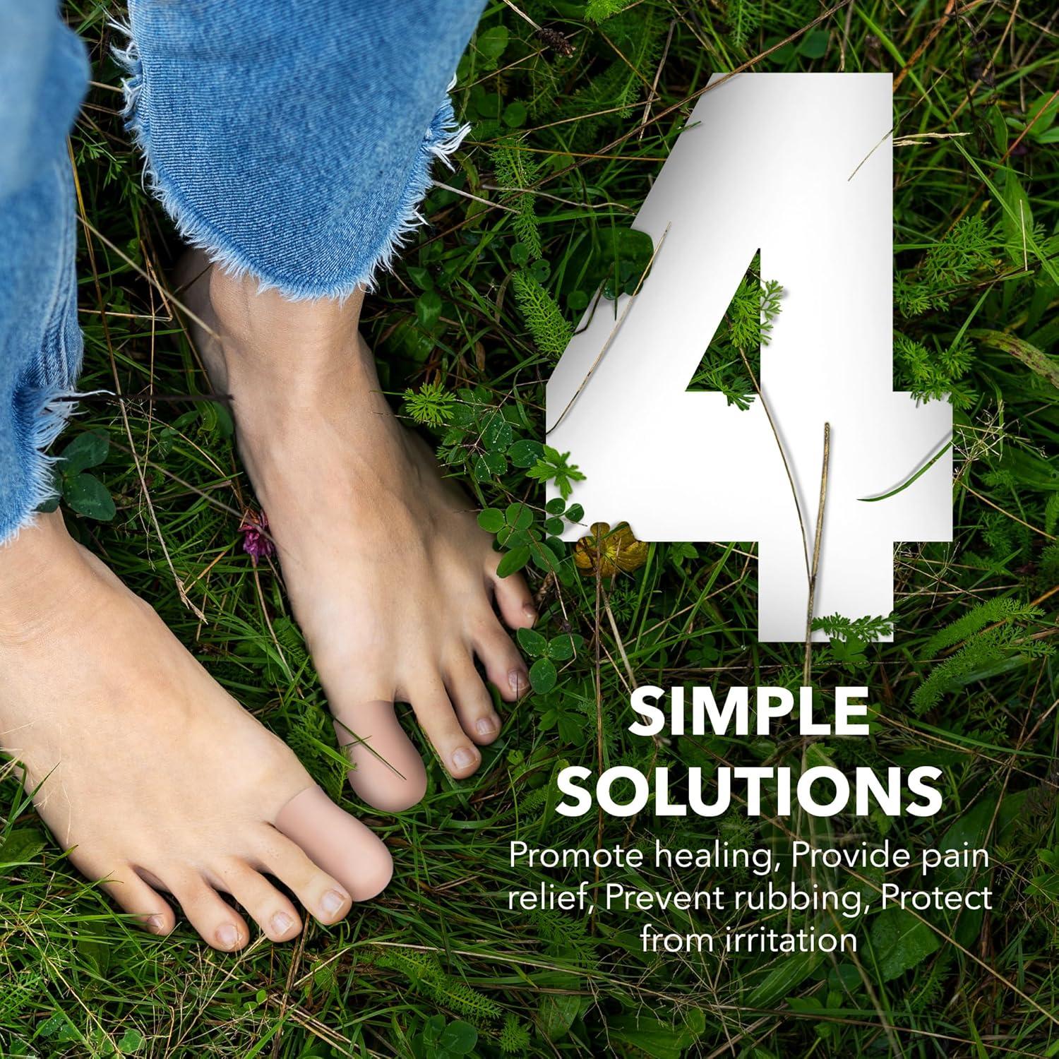 Protectores de Gel Suave BloomLab - 6 Piezas para Uñas Encarnadas