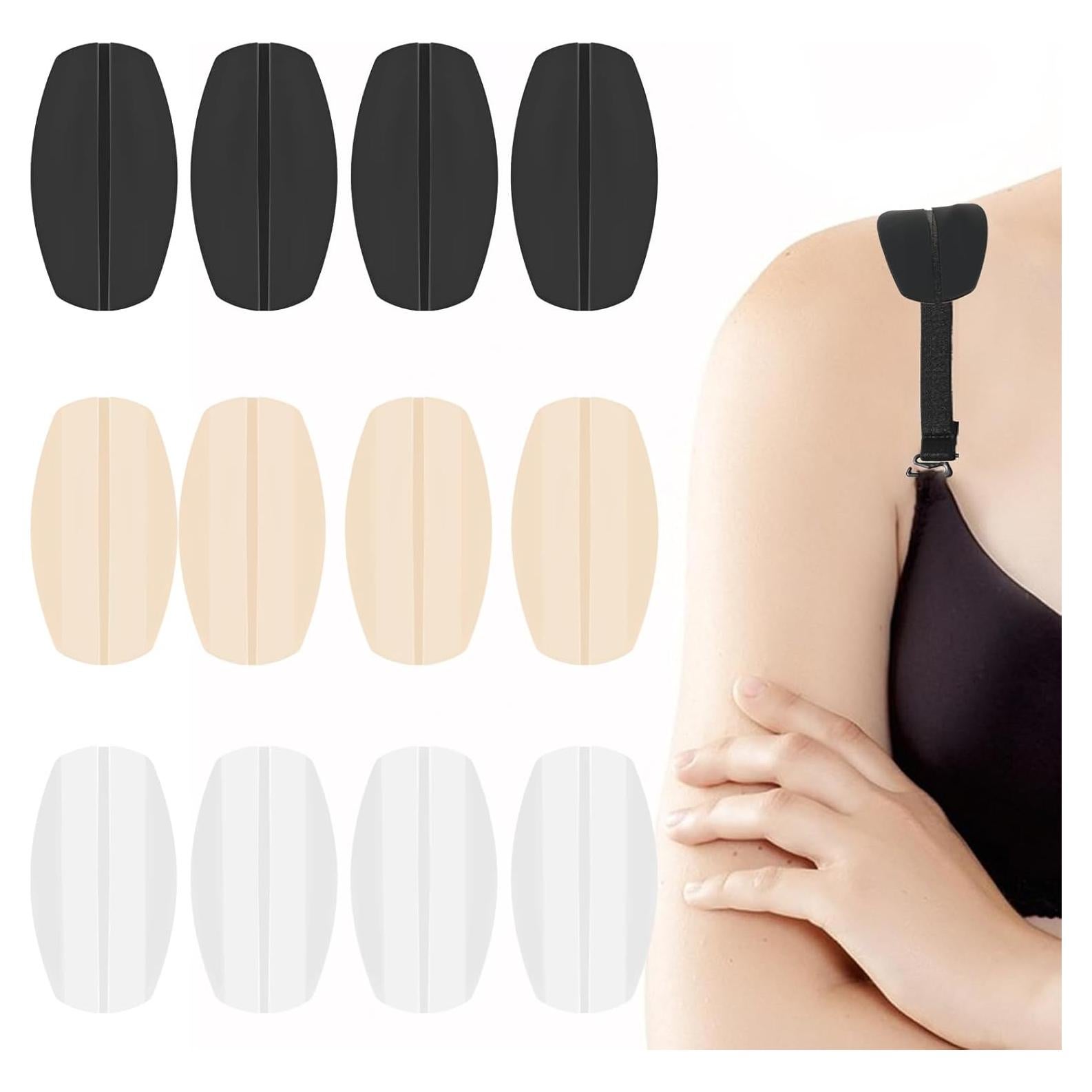 6 Pares Almohadillas de Silicona para Tirantes de Sujetador