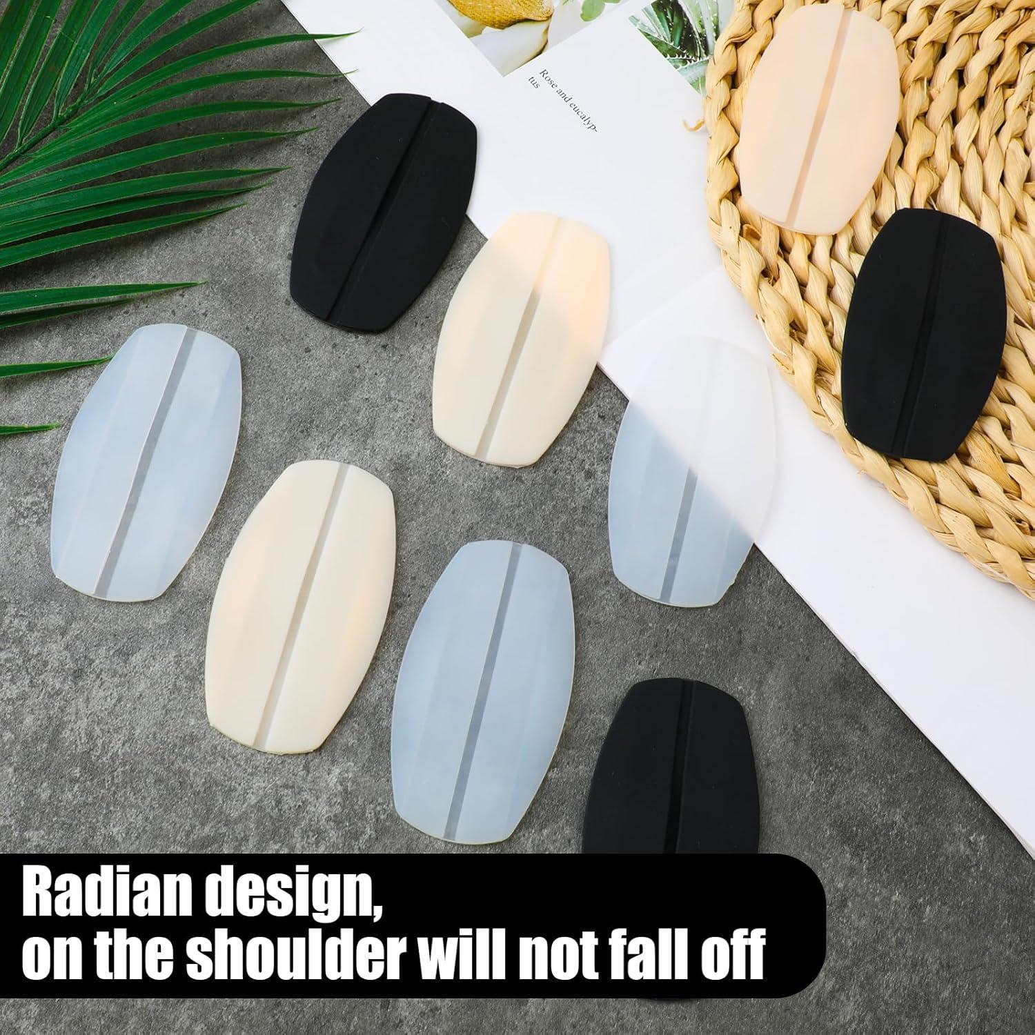 6 Pares Almohadillas de Silicona para Tirantes de Sujetador