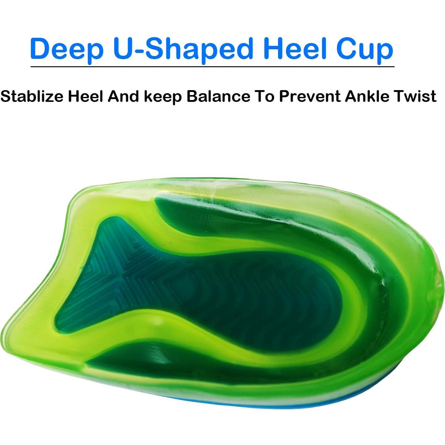 Almohadillas de Talón Silicona StarJungle Tamaño L 2 Pares