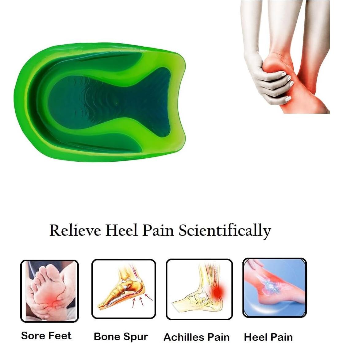 Almohadillas de Talón Silicona StarJungle Tamaño L 2 Pares