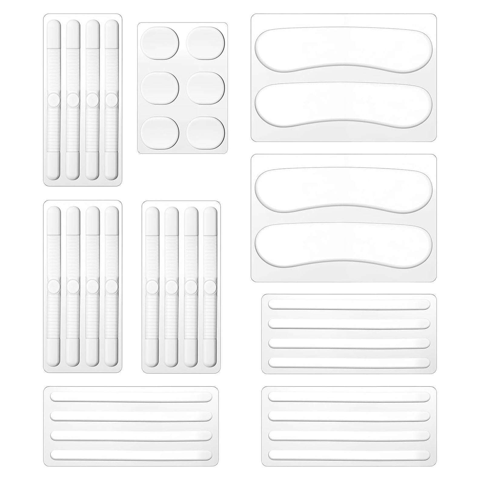 34 Piezas Almohadillas Antideslizantes Silicona Ptwola