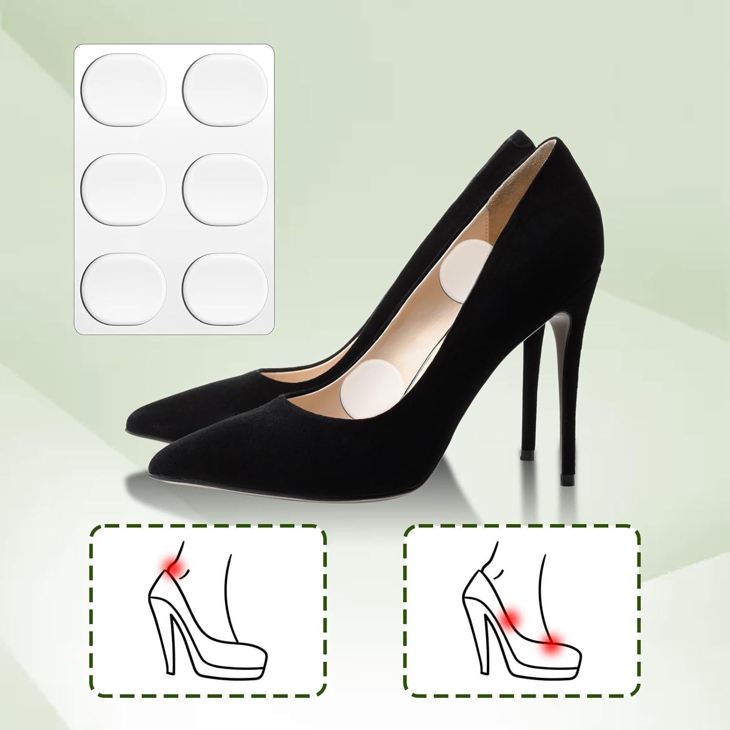 34 Piezas Almohadillas Antideslizantes Silicona Ptwola