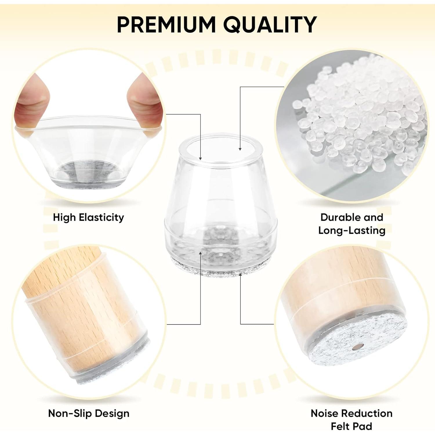 BALEINE 16 Protectores de Suelo Silicona Antideslizantes