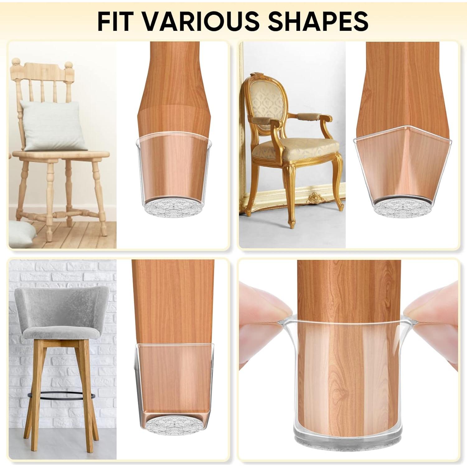 BALEINE 16 Protectores de Suelo Silicona Antideslizantes