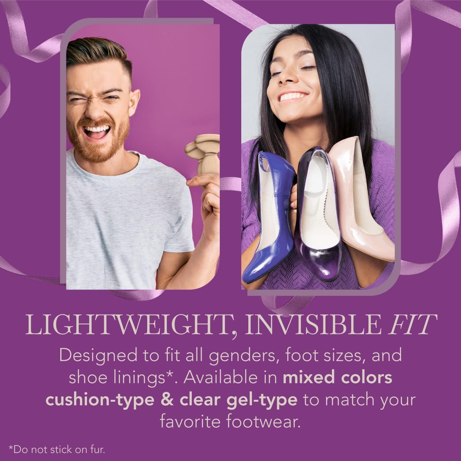 Almohadillas para Talones Ballotte - Silicona Natural, 8 Pzas