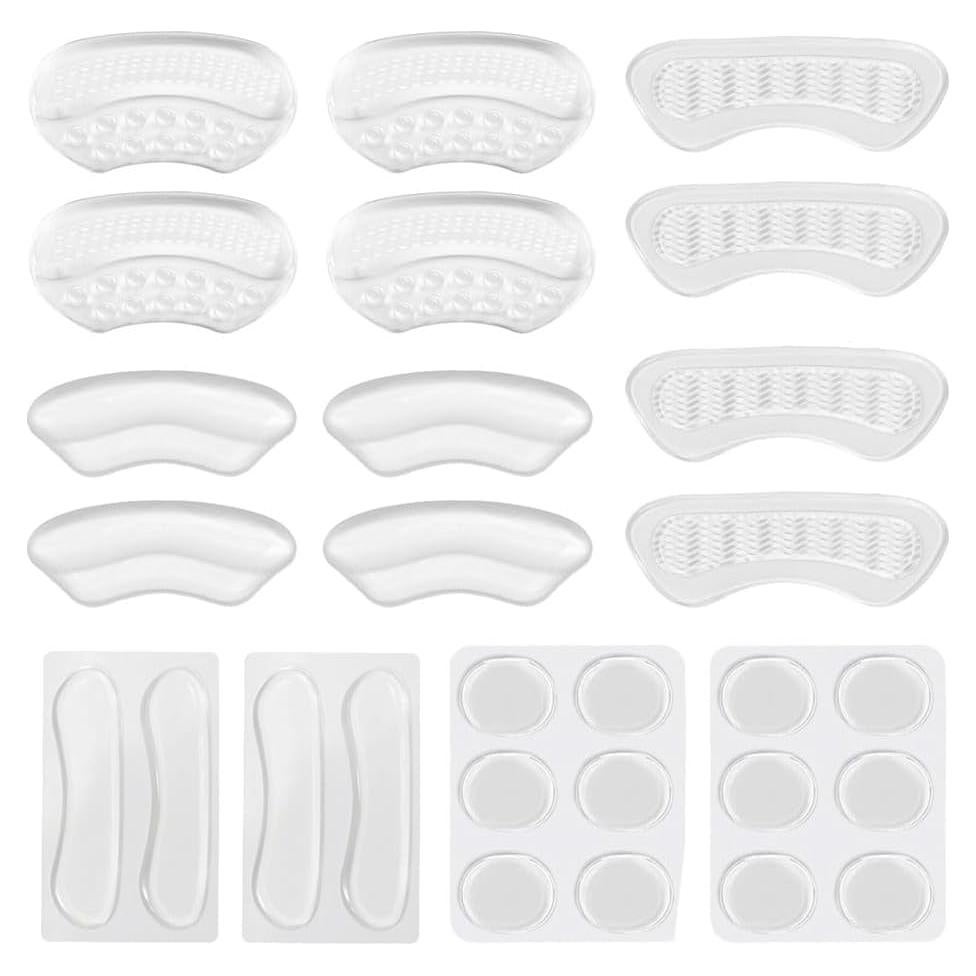 28 Almohadillas de Gel Zioiaoro para Talón - Antideslizantes y Reutilizables