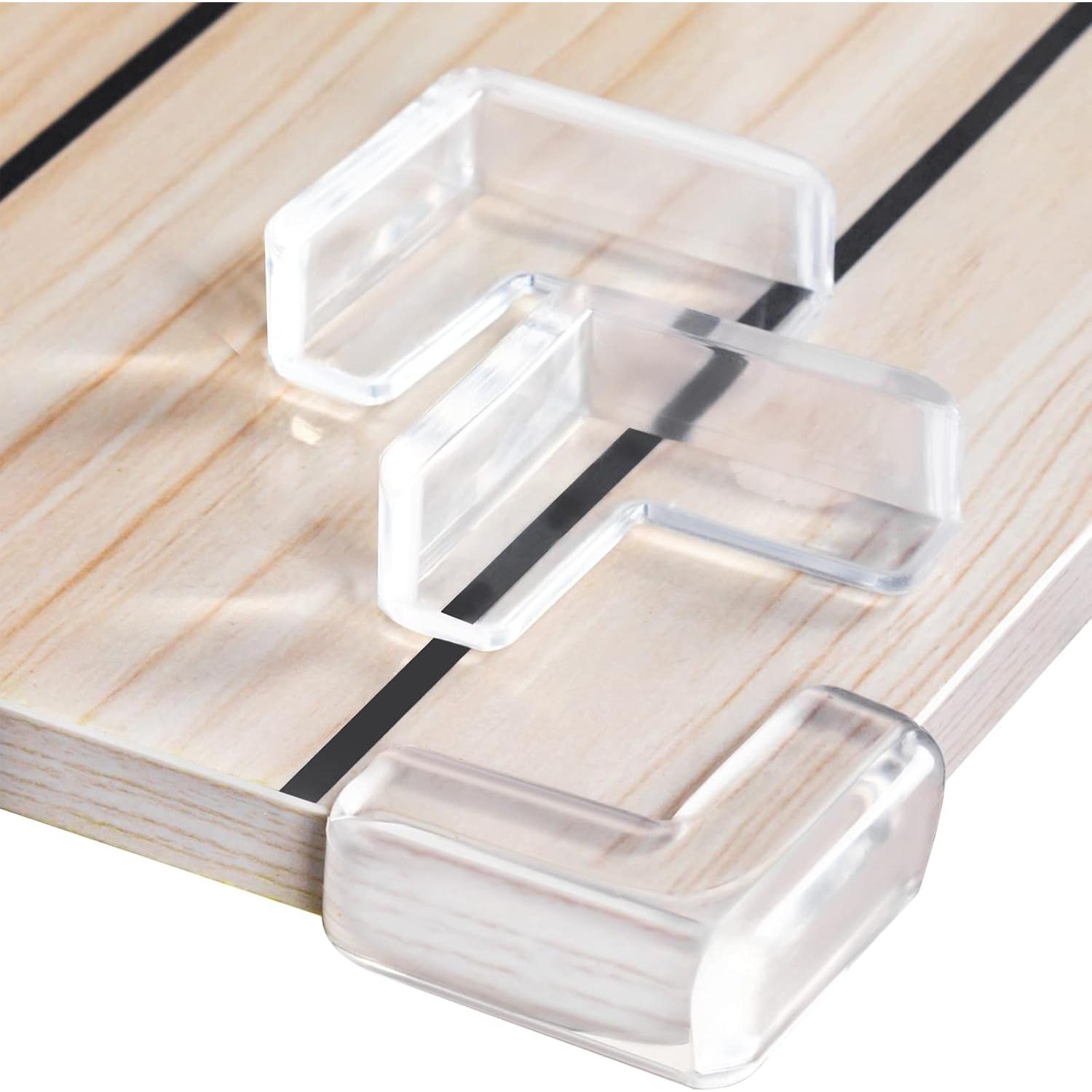 24 Protectores de Esquinas AIXMEET Silicona Transparente