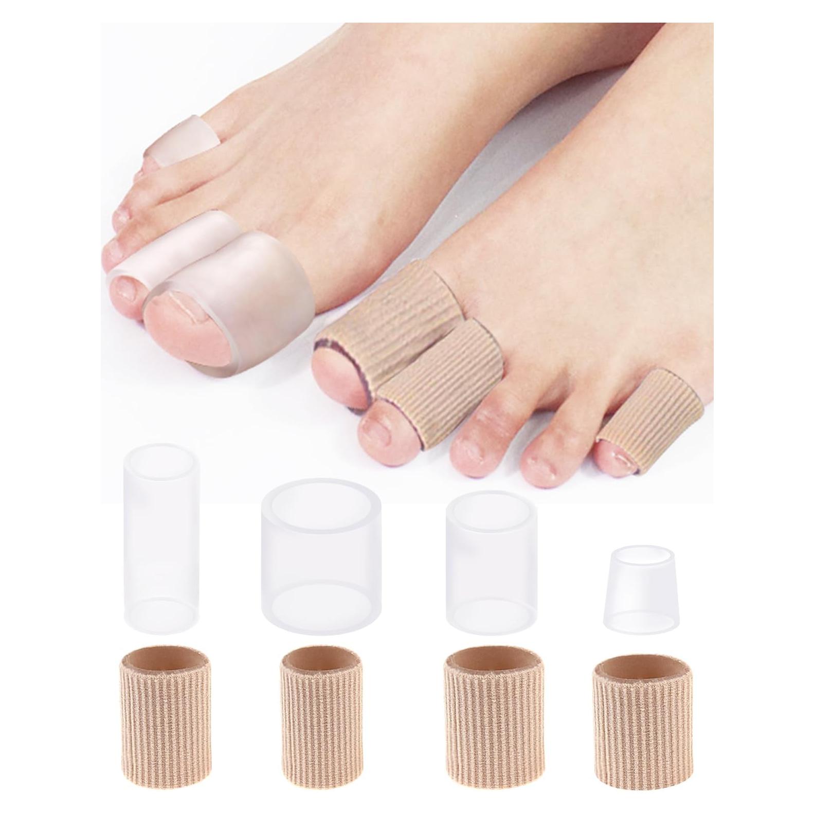 16 Fundas de Gel para Dedos del Pie BLATOWN - Alivio Callos Juanetes