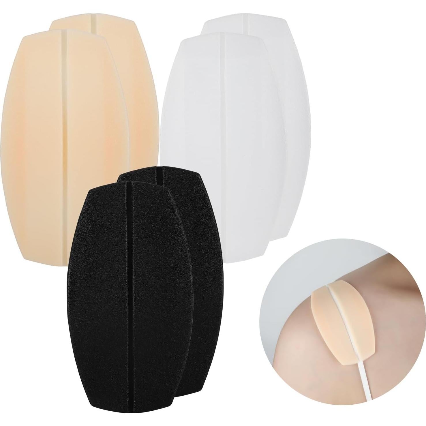 3 Pares Almohadillas Sujetadores Silicona YOYOSTORE Antideslizante