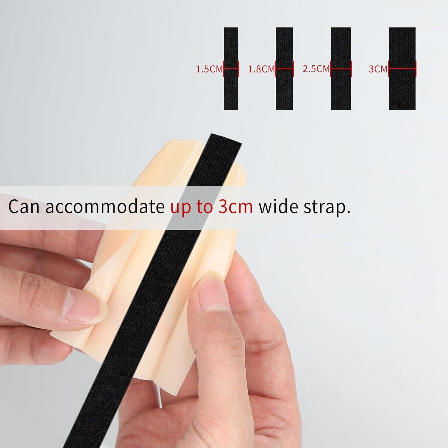 3 Pares Almohadillas Sujetadores Silicona YOYOSTORE Antideslizante