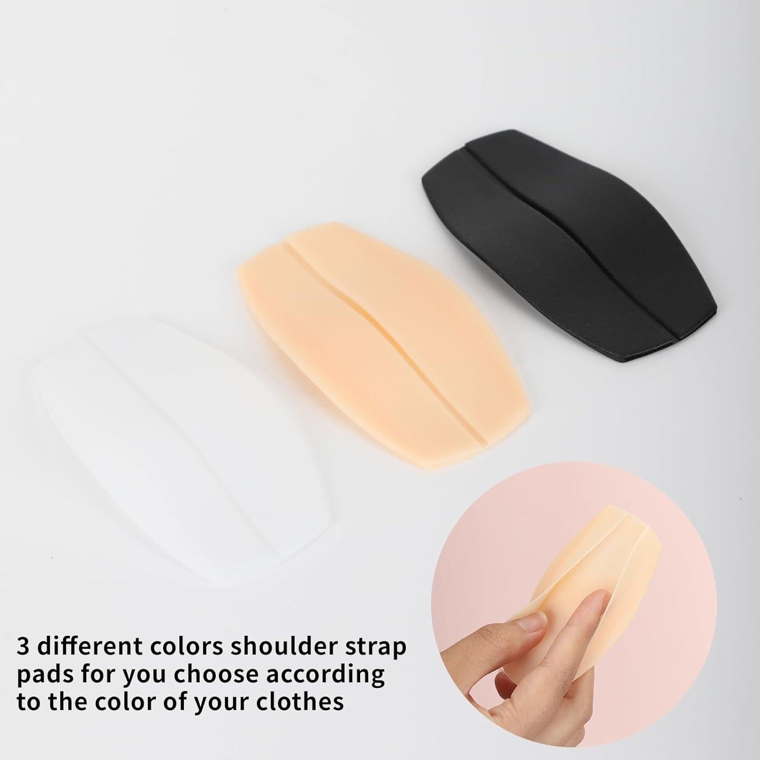 3 Pares Almohadillas Sujetadores Silicona YOYOSTORE Antideslizante